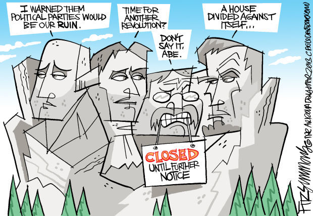 Daily Fitz Cartoon: Sequester